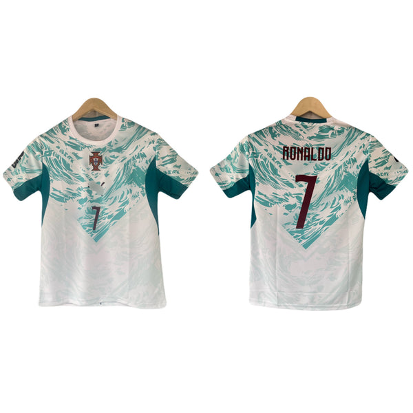 Ronaldo Portugal 2026 world cup away kit Half Sleeve jersey -