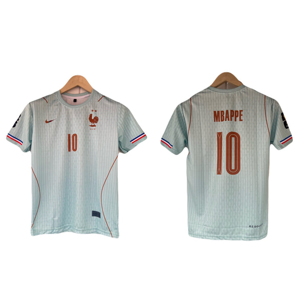 France 2026 World Cup Away kit  Mbappe Half Sleeve Sublimation -P1677 Ms Retro Store