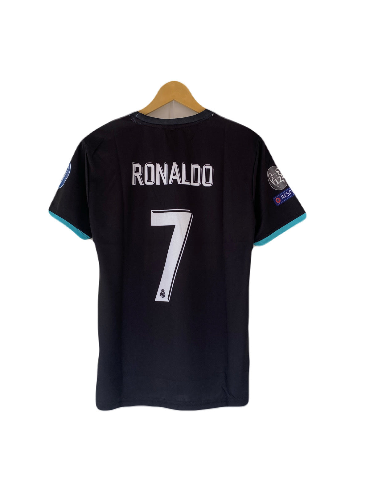 Ronaldo Real Madrid Half Sleeve Embroidery Jersey - P2730