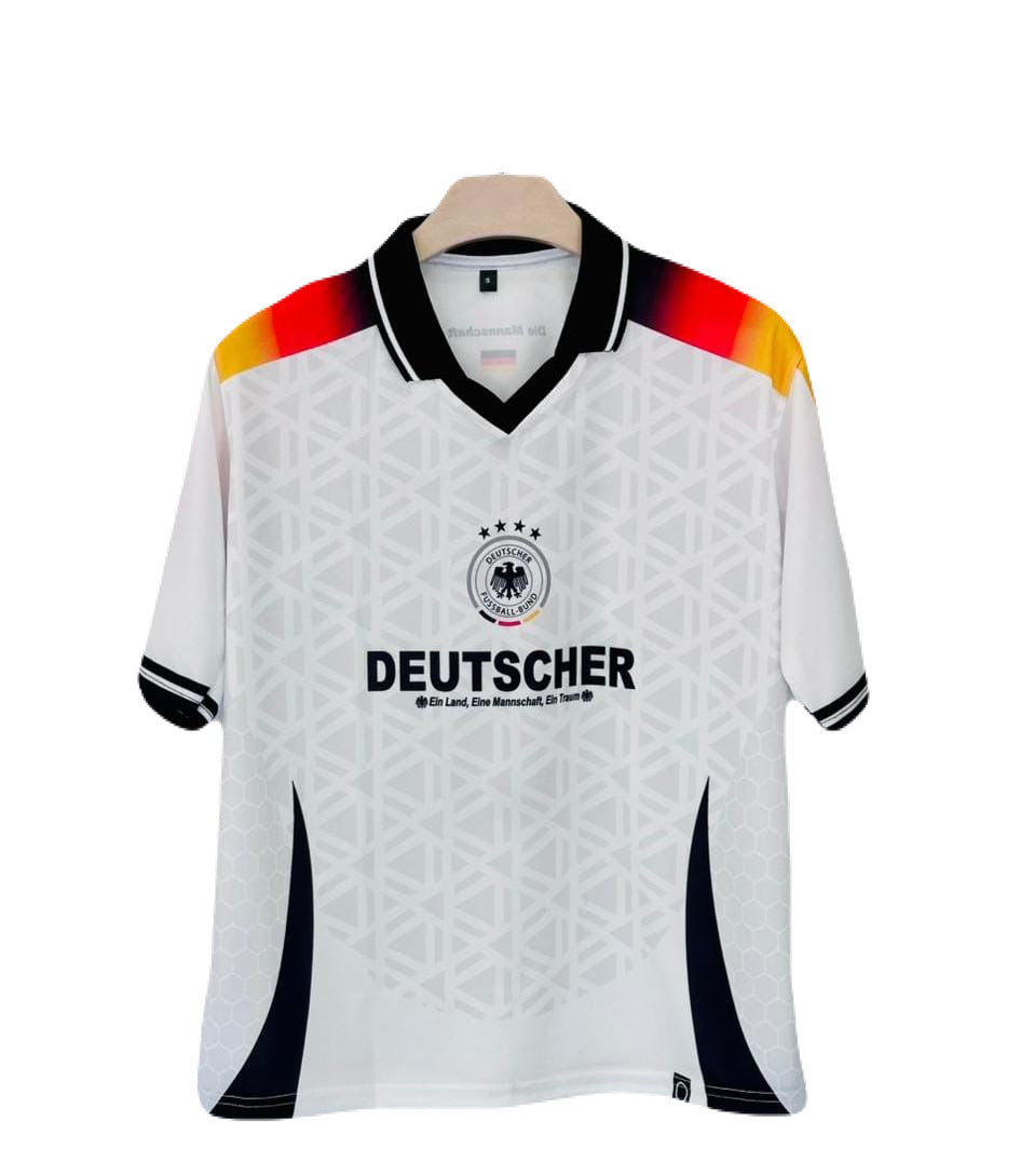 Germany 19996 Home Kit Beckenbauer Five Sleeve - P2000 Ms Retro Store