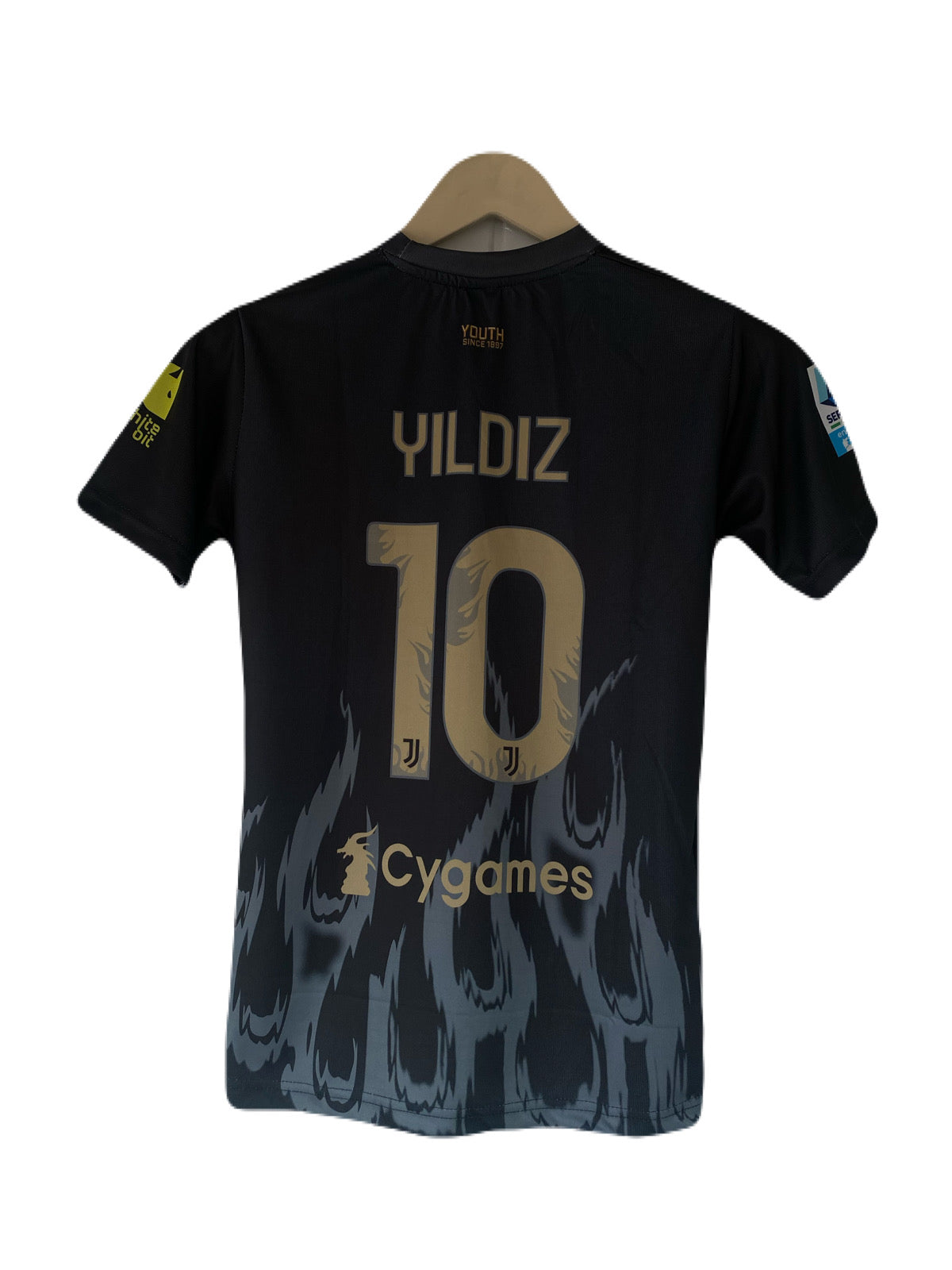 Yildiz Juventus 2026-27 Away Jersey Half Sleeve Sublimation -  P2425