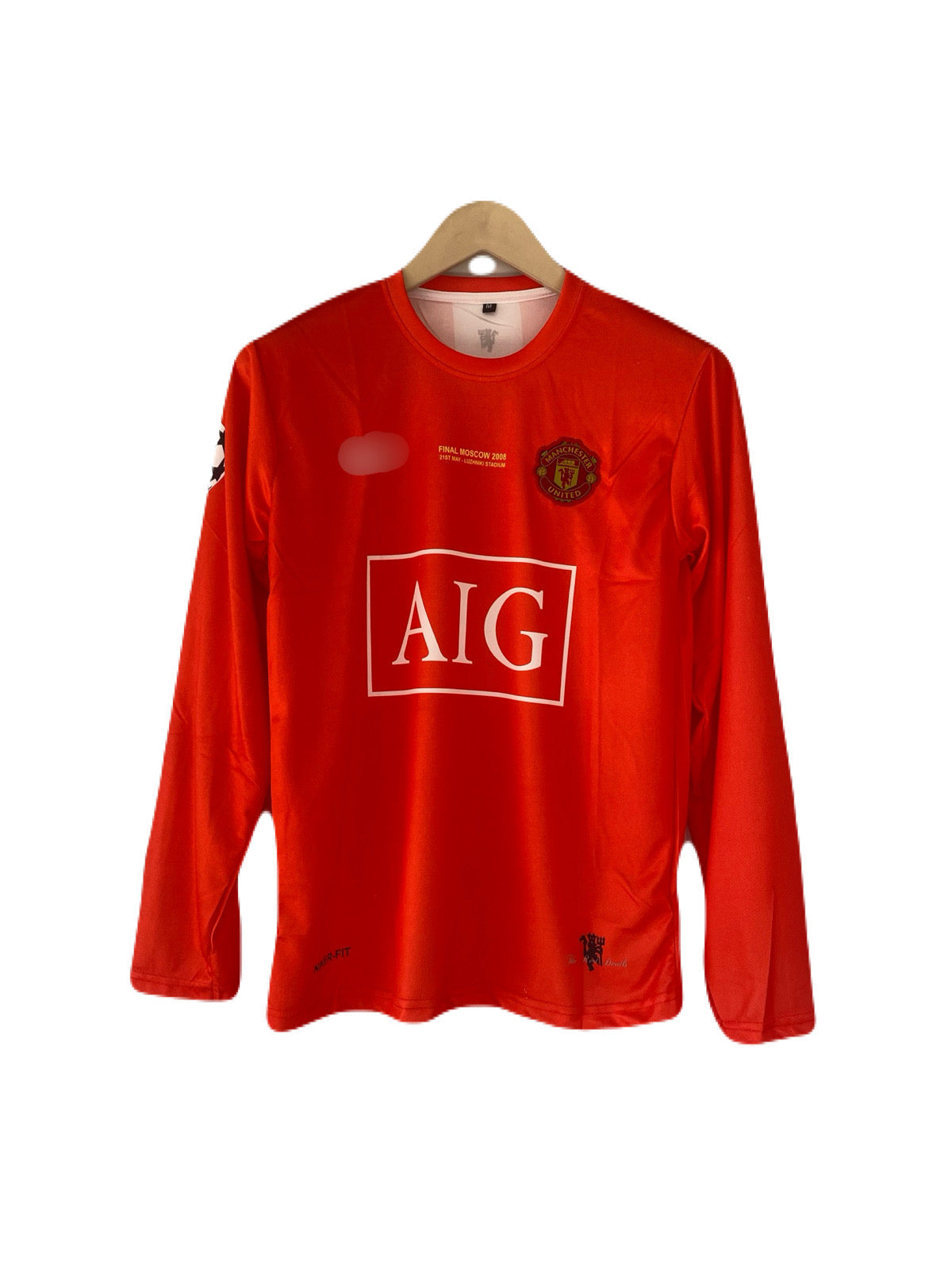 Ronaldo manchester united 2008 full sleeve embroidery - P2804