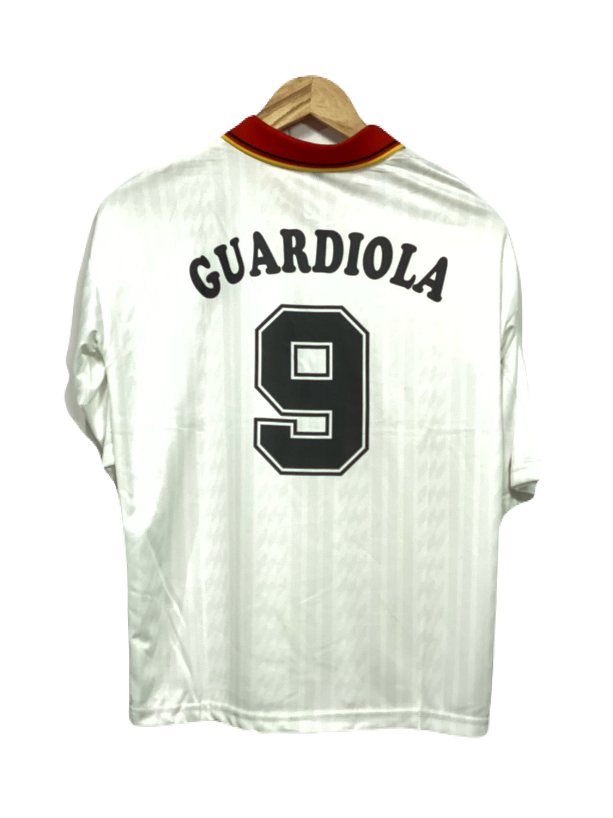 Spain 1994 Away kit Guardiola Five sleeve - P703 Ms Retro Store