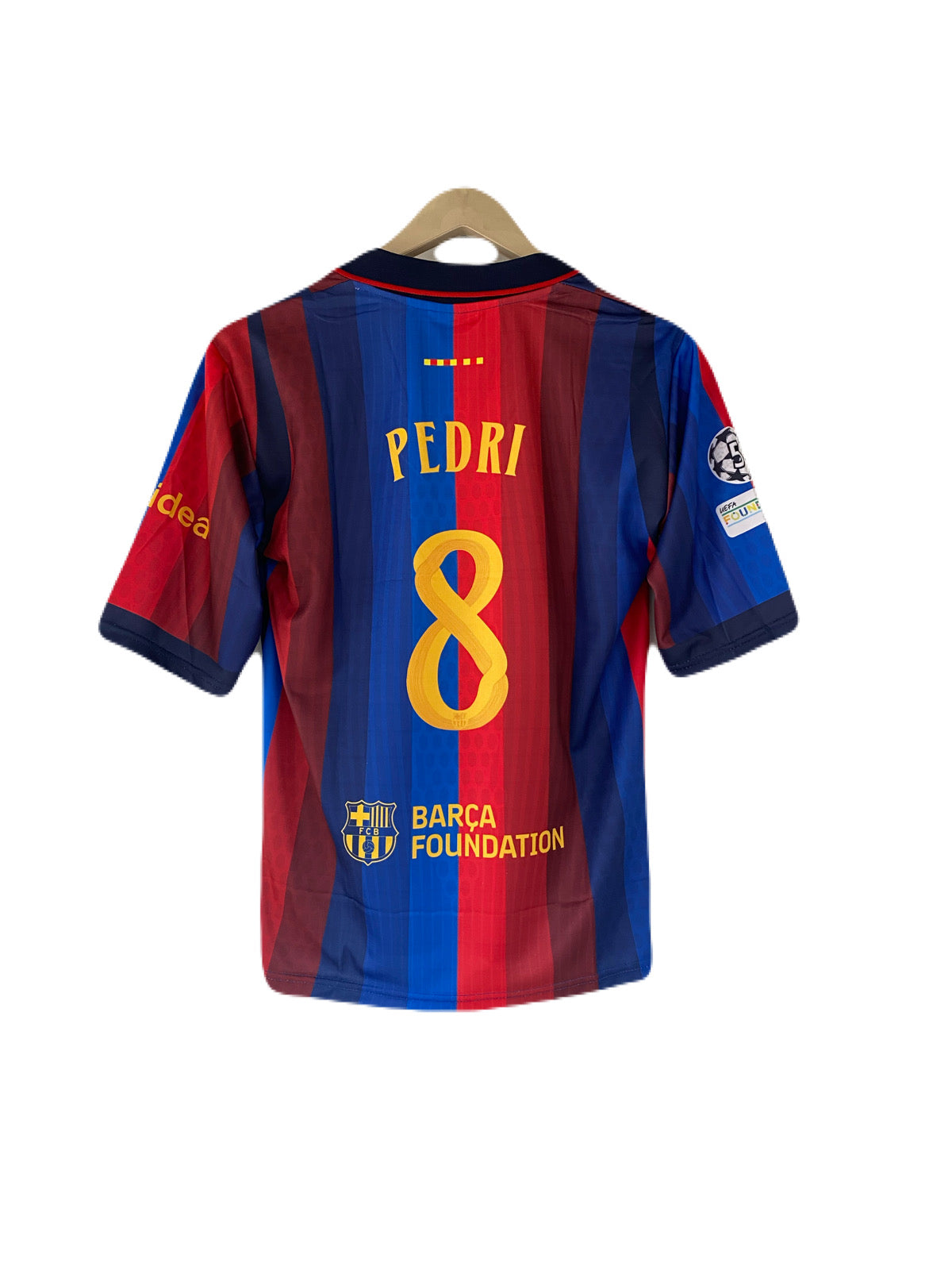 Pedri Barcelona 2026-27 Home kit Five Sleeve collar Embroidery- P2561