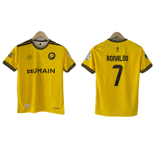 Ronaldo Al nassr 2026-27 Home Jersey Half Sleeve Sublimation - P2461