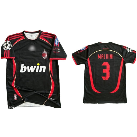 Best retro jersey Acmilan 2007 third kit Maldini 3 P13 - ms retro store