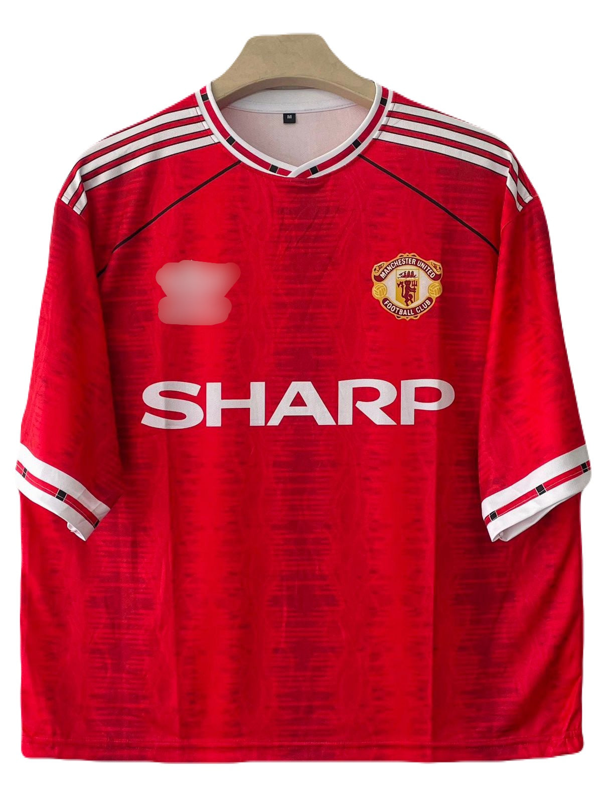 Beckham Manchester united 2006 home kit  Five sleeve jersey - P1767