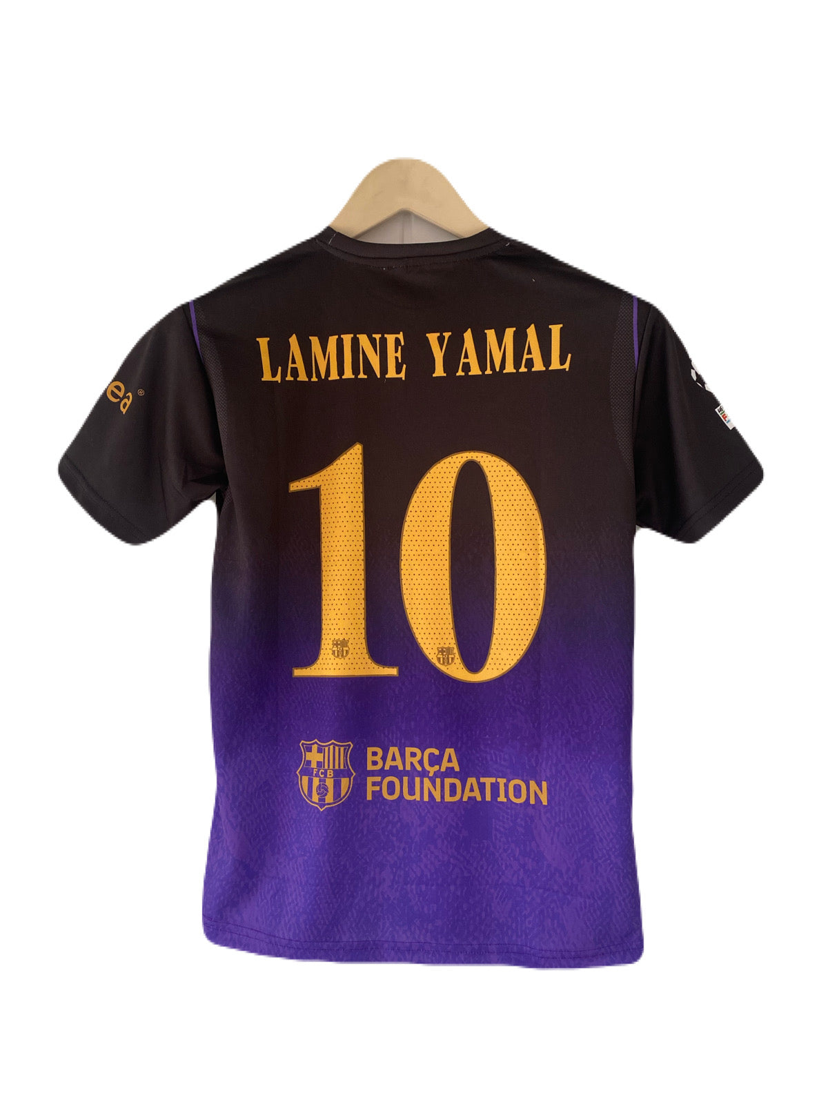 Lamine Yamal Barcelona 2026-27 Away embroidery half sleeve jersey - P2650