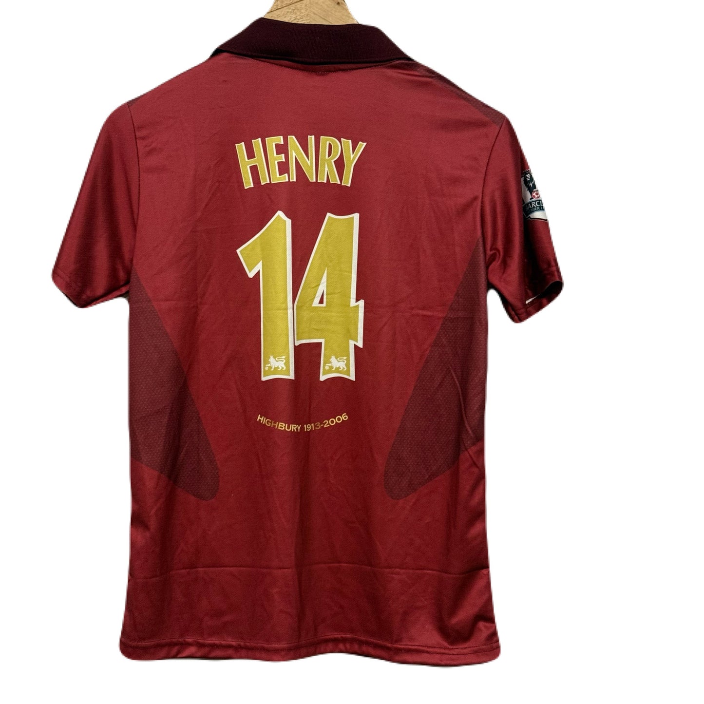 Arsenal Fc 2005-06 Home kit Henry Half sleeve - Ms Retro Store