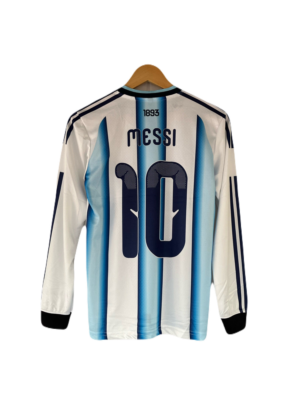 Argentina 2026 World Cup Messi home full sleeve Trio Embroidery Jersey - ms retro store