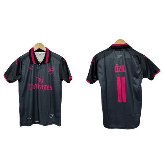 Arsenal 2017/18 third kit ozil half sleeve jersey - ms retro store