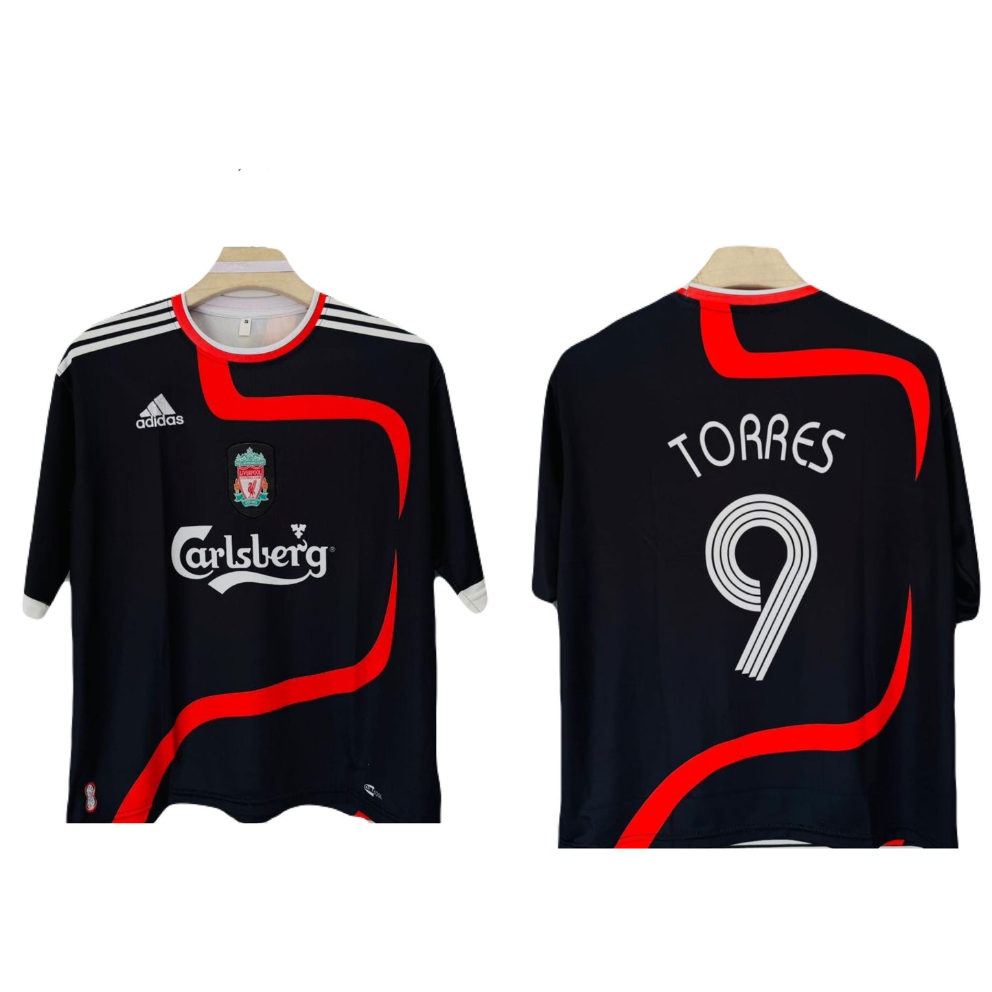 Liverpool third kit 2007/08 five sleeve torres - ms retro store