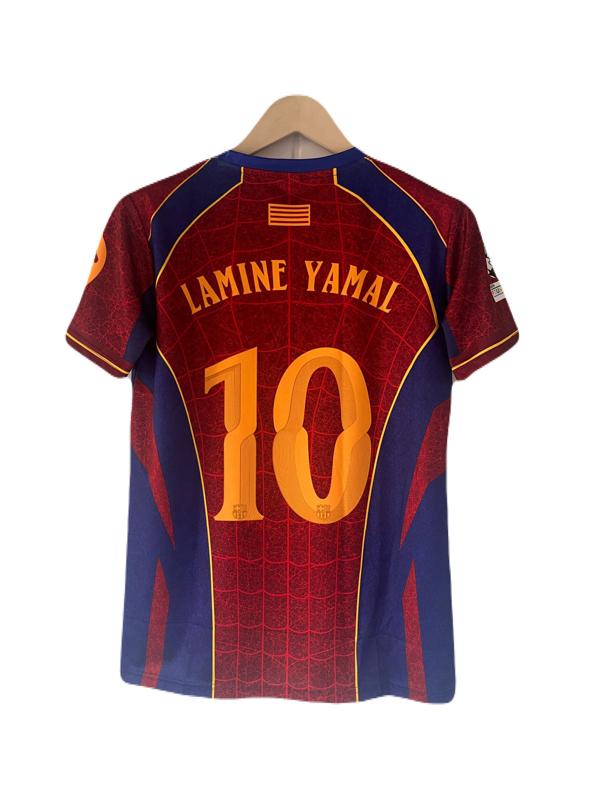 Yamal Barcelona 2026-2027 Spider Edition Kit Half Sleeve Embroidery - P2444