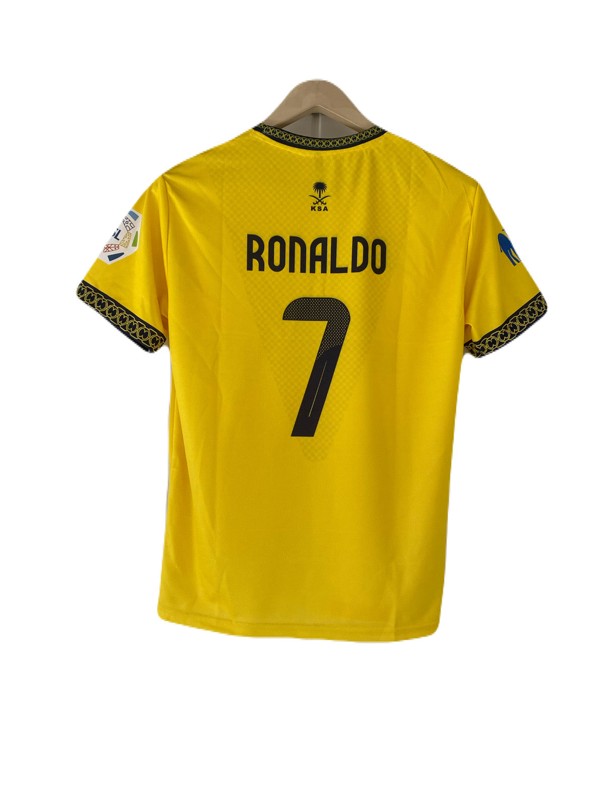 Ronaldo Al nassr 2026-27 Home Jersey Half Sleeve Sublimation - P2461