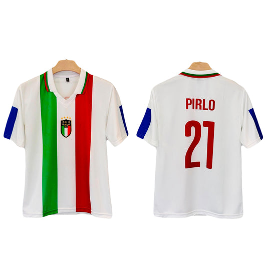 Pirlo Italy Five sleeve Collar jersey- P2120