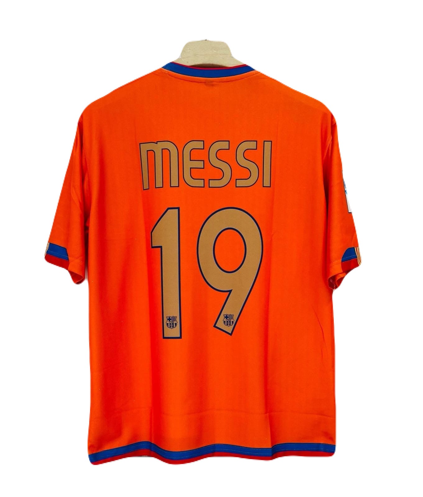 Barcelona 2006/07 away jersey messi five sleeve - ms retro store