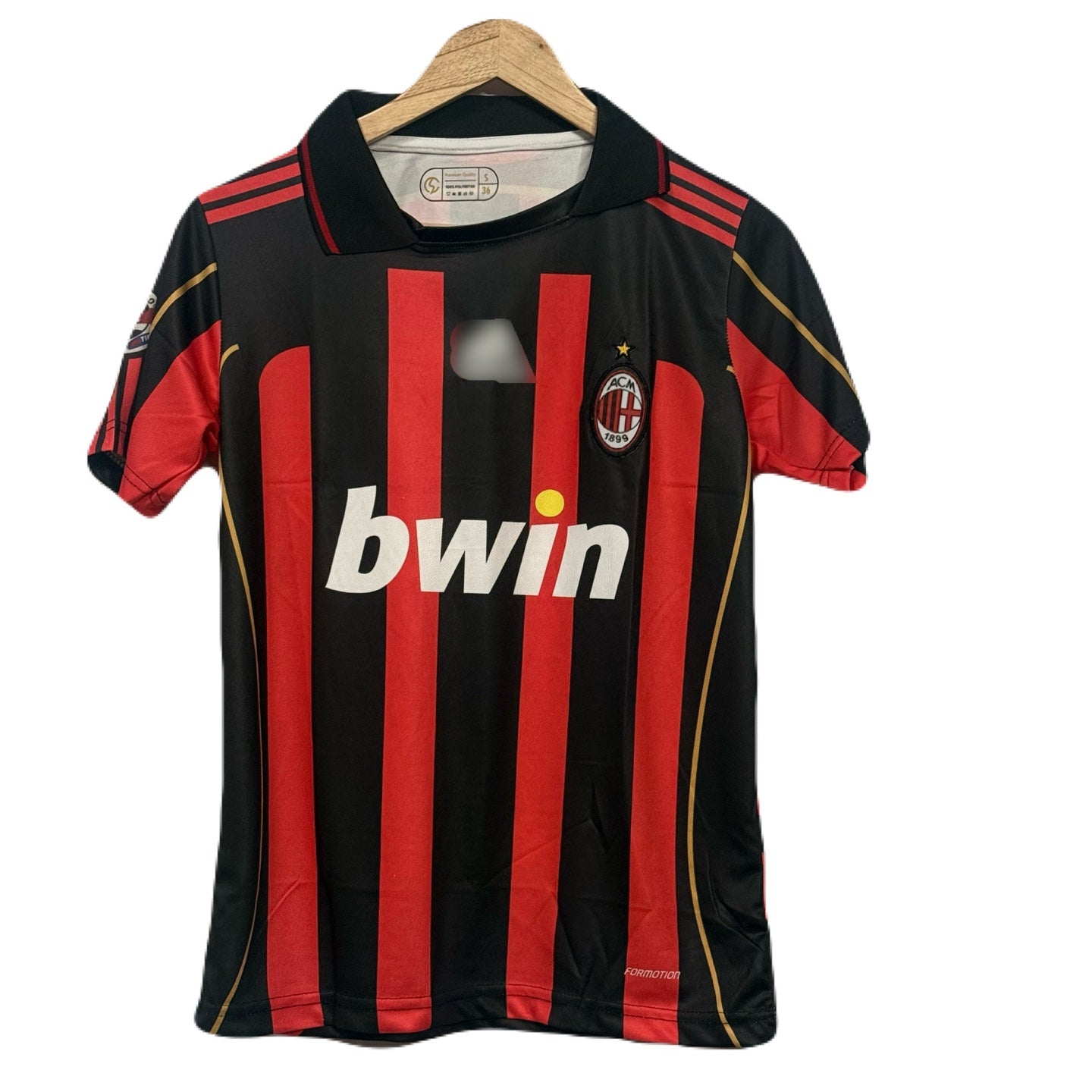 Ac Milan 2006-07 Home kit Polo Kaka Half Sleeve - Ms Retro Store