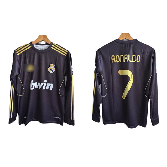 Real madrid 2011/12 Away kit Ronaldo full sleeve P98 - MS Retro Store