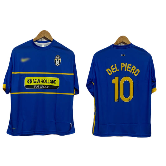 Juventus 2007-08 Away kit Del Piero Five sleeve - P756 Ms Retro Store