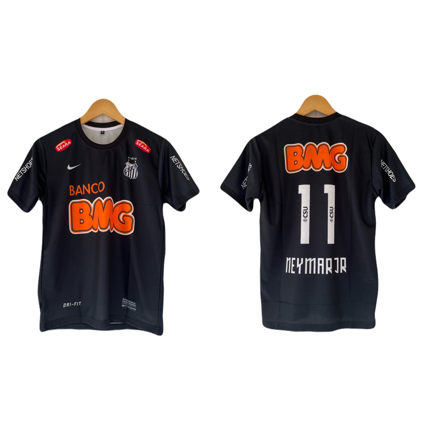 Santos 2011-2012 Retro Neymar Half Sleeve Sublimation Jersey -P2000 Ms Retro Store