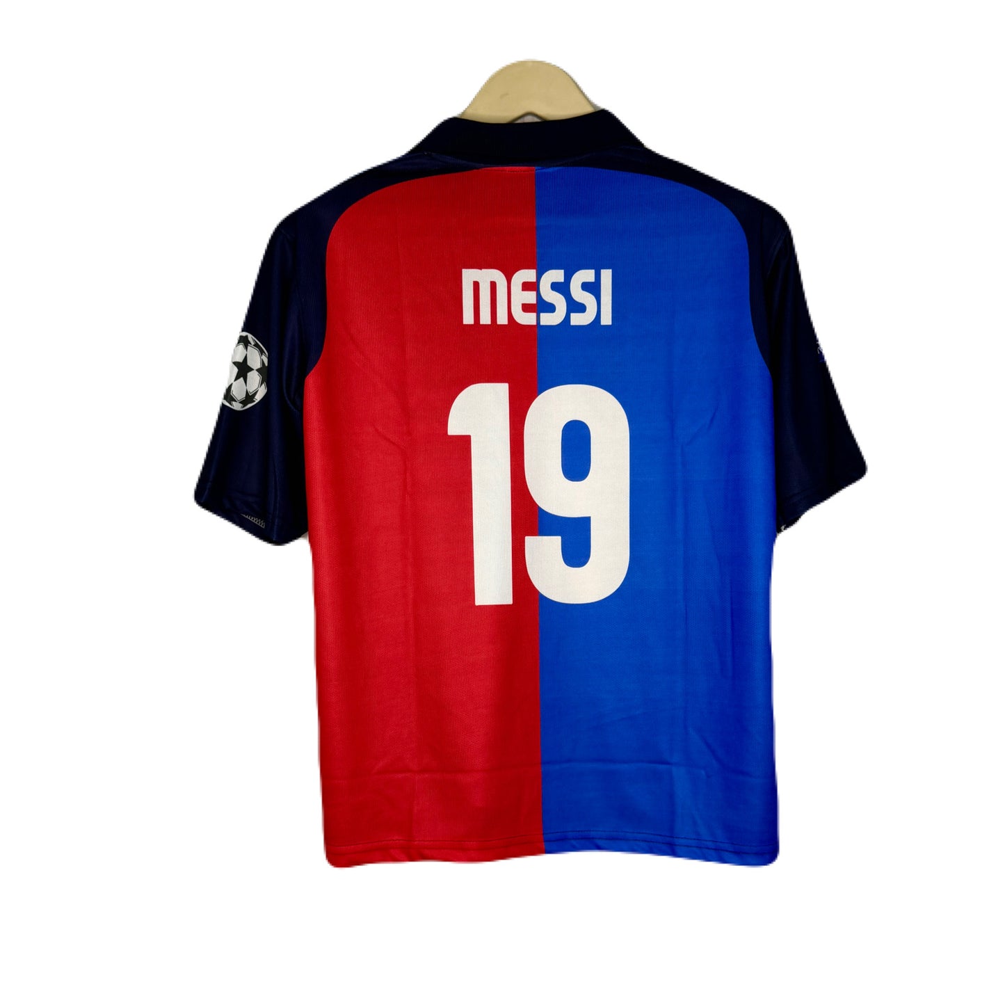 Fc Barcelona 1999-00 Messi Five Sleeve - P1201 Ms Retro Store