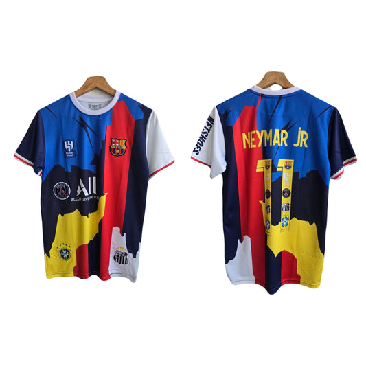 Neymar all time club jersey embroidery Limited edition