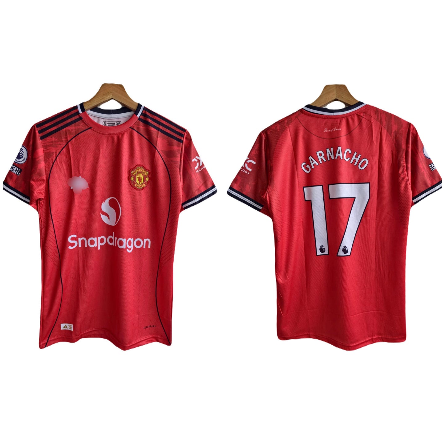 Manchester United 2025/26 Garnacho Half sleeve  - Ms retro store