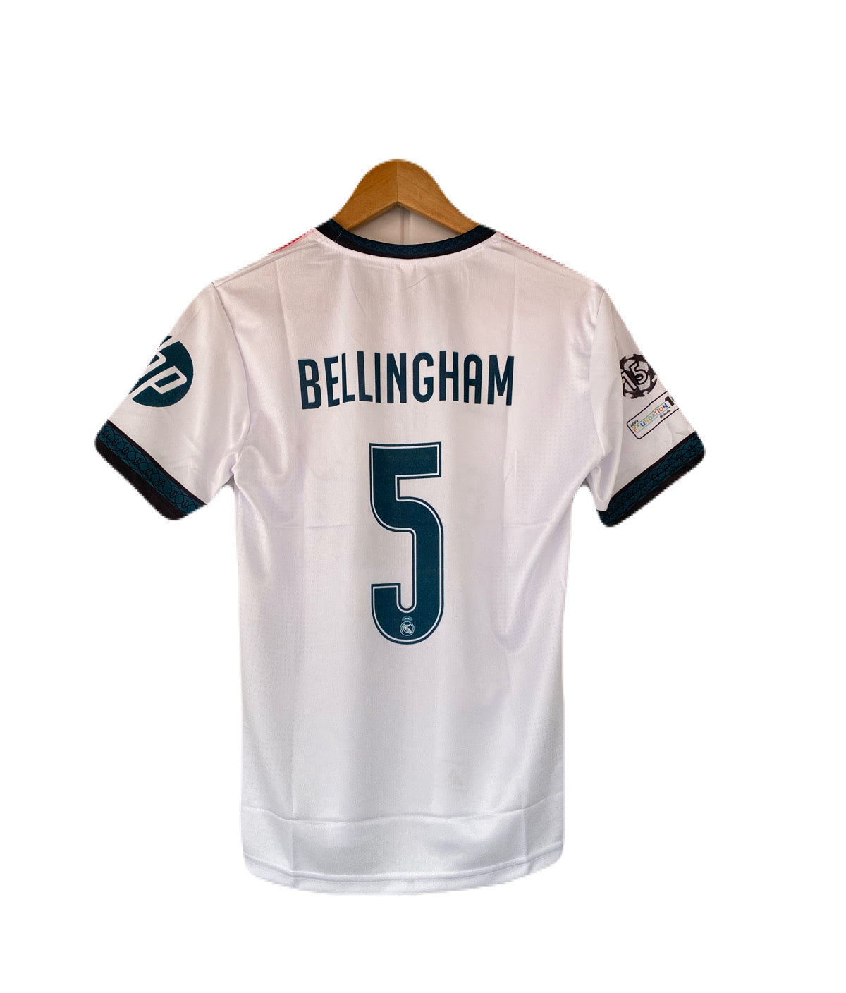 Bellingham Real Madrid 2026-27 Home kit embroidery half sleeve jersey - P2800