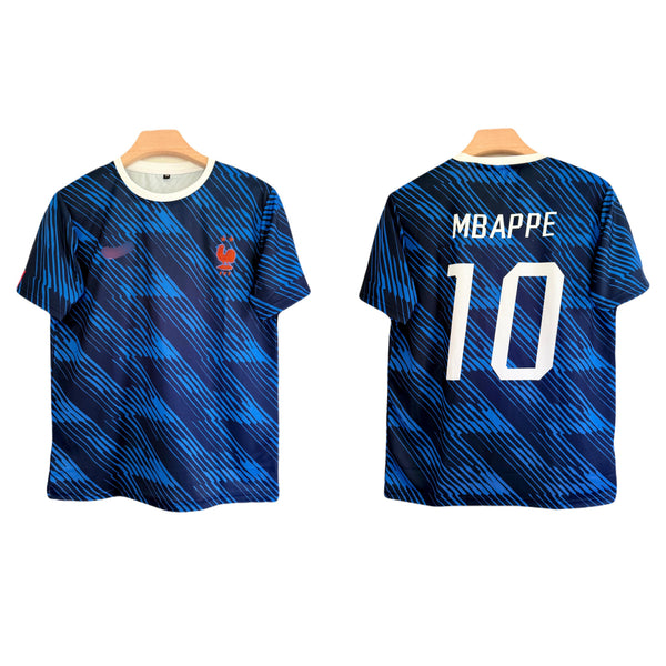 Mbappe france 2026 World Cup Home Half Sleeve Jersey -
