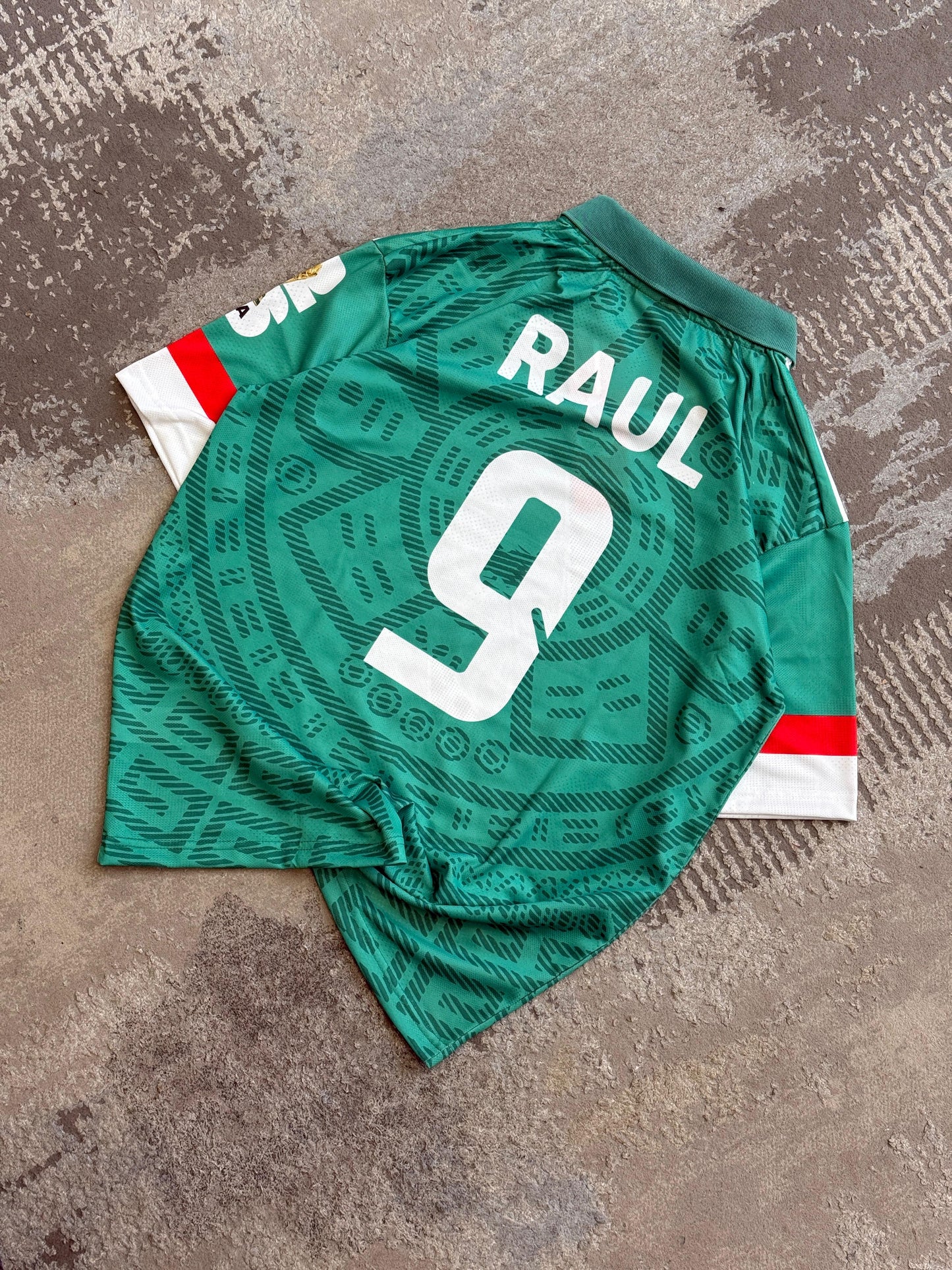 Raul Mexico 2026 Home World Cup  Premium Quality Collar Five Sleeve Sublimation  - P1992