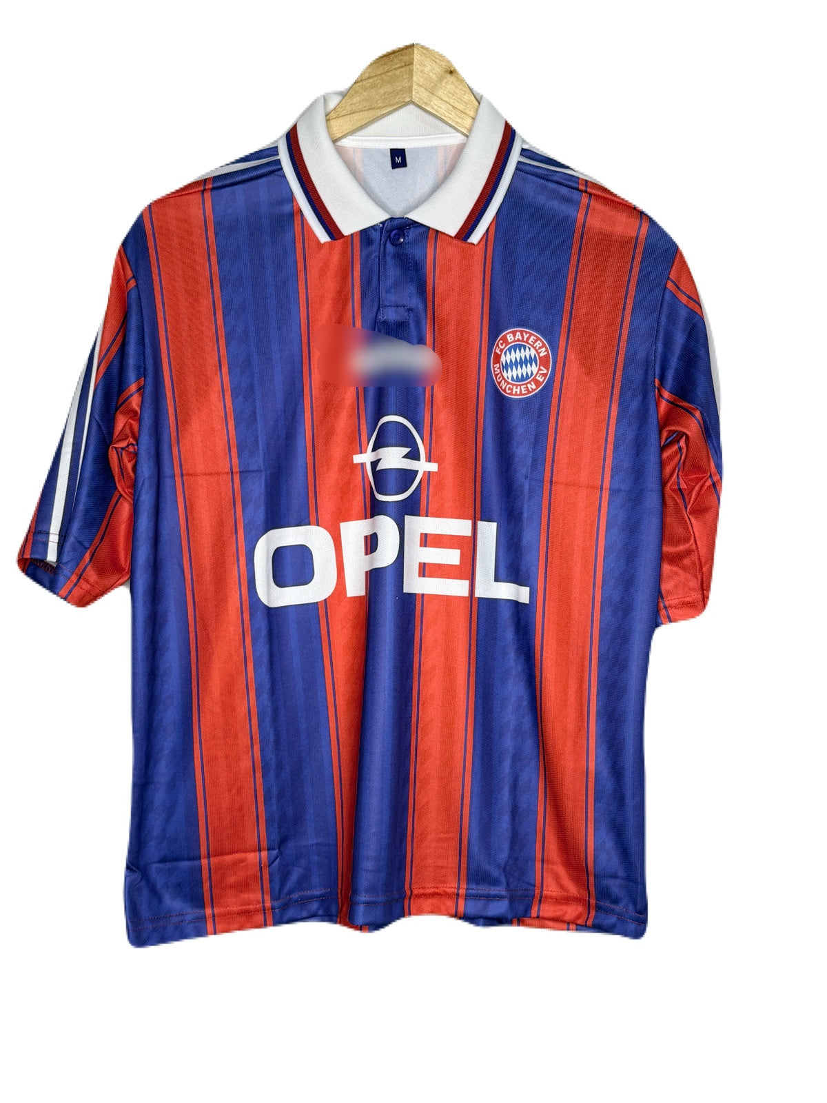 Bayern Munich 1995-97 Home Kit Kilnsmann Five Sleeve P859  Ms Retro Store