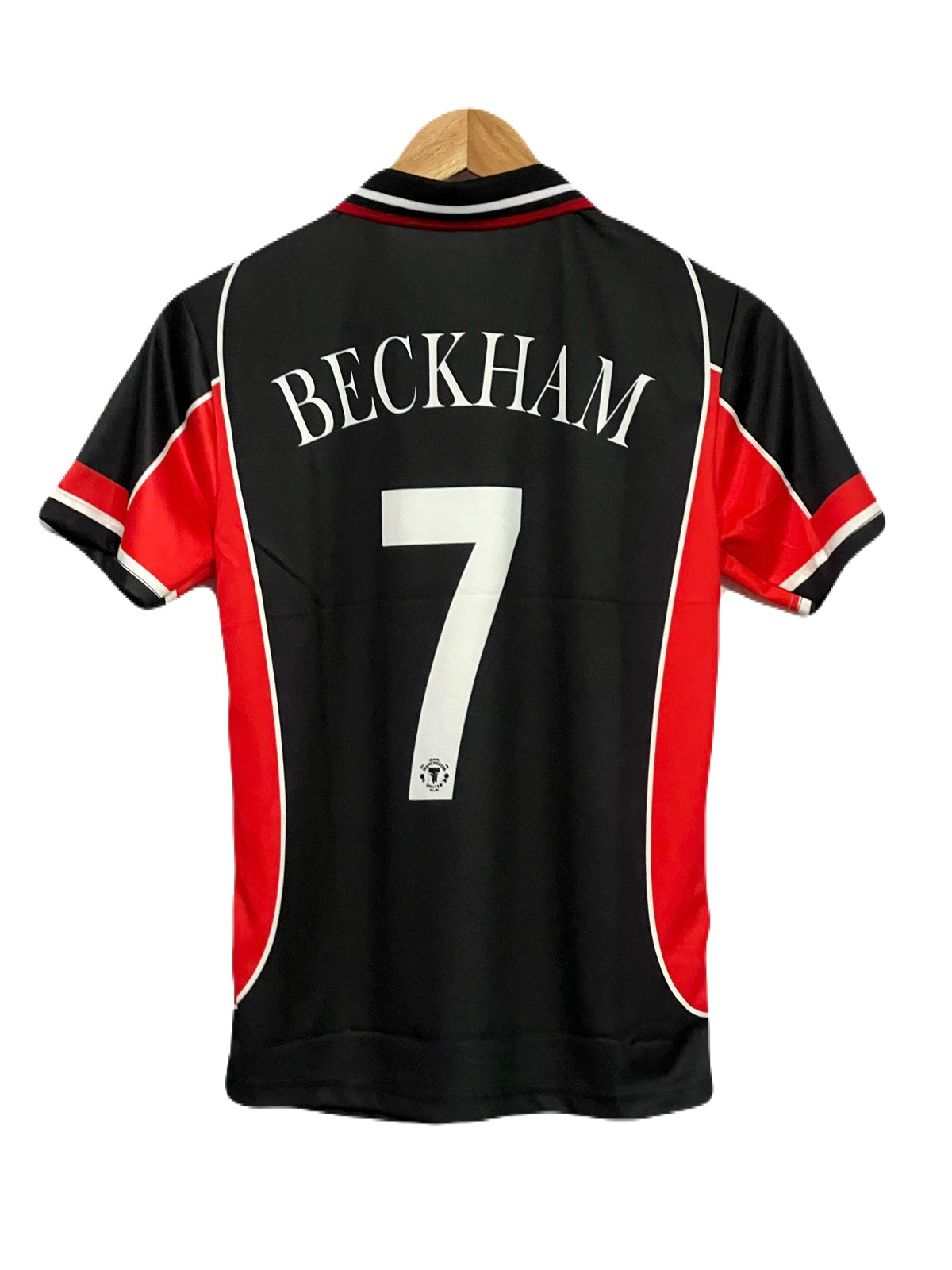 United black and red vintage jersey Beckham - Ms retro store