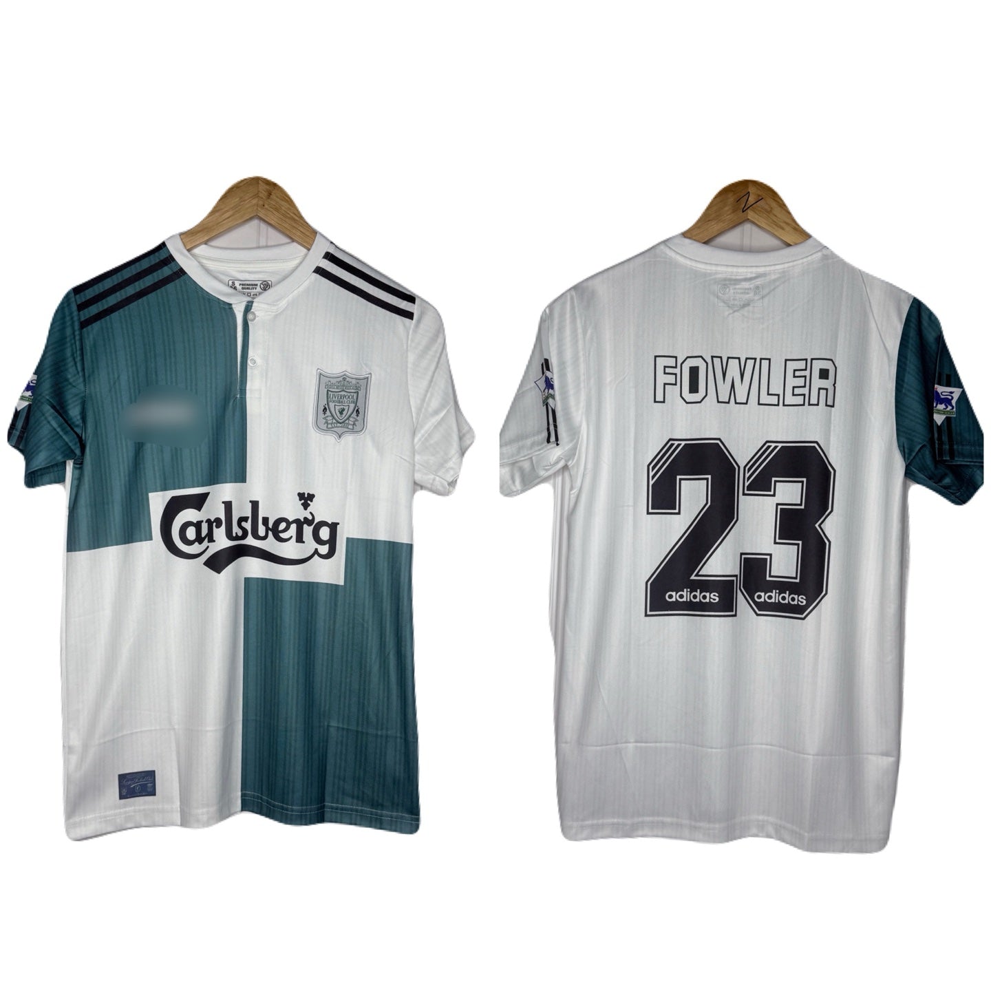 Liverpool 1995-96 Away Kit Button type Half Sleeve - P435 Ms Retro Store