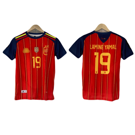 yamal Spain 2 Star 2026 World Cup Home Jersey   Half Sleeve embroidery -P2350