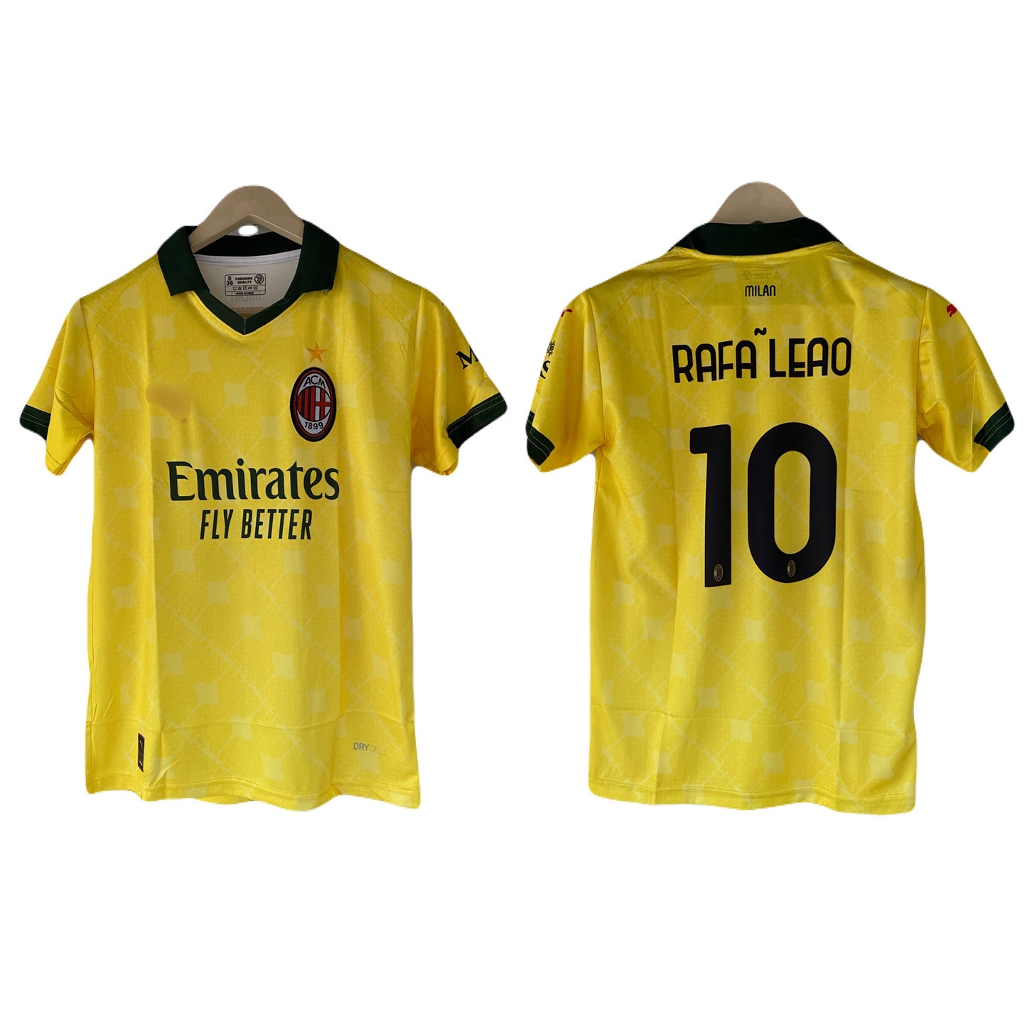 Rafaleao Ac Milan 2025/26 third kit Half sleeve Collar Embroidery - P2051