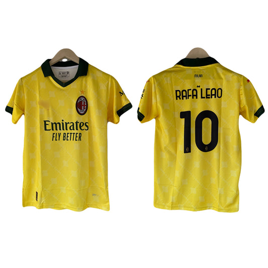 Rafaleao Ac Milan 2025/26 third kit Half sleeve Collar Embroidery - P2051