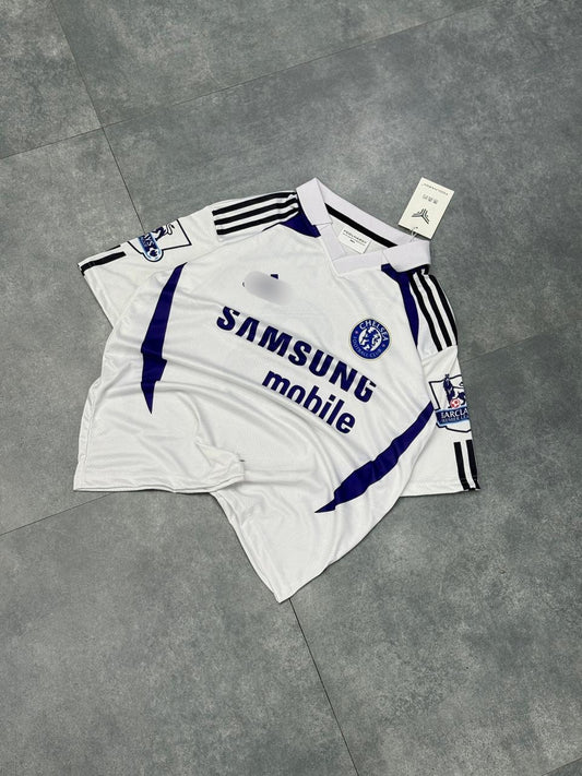 Chelsea 2007 third kit Lampard edition Premium Quality Collar Five Sleeve Sublimation Jersey - Ms Retro Store