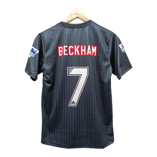 Manchester United David Beckham Black Retro Jersey | Retro Collection - ms retro store