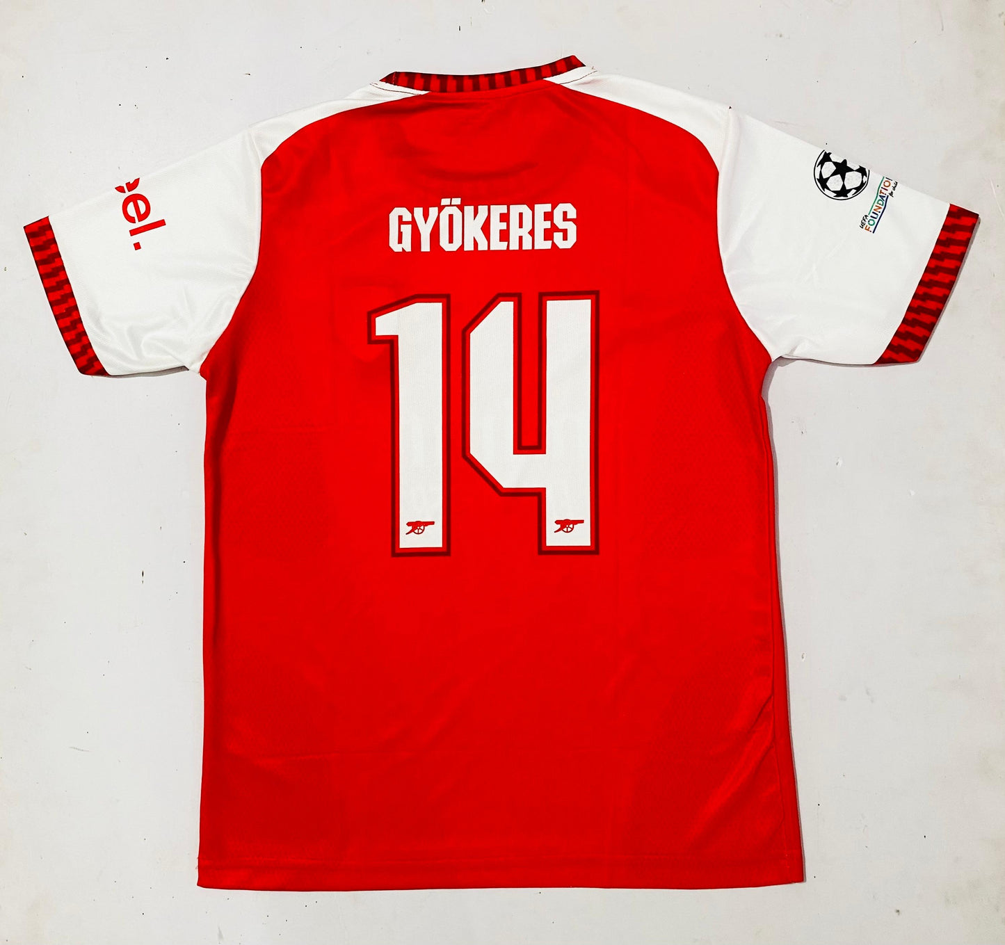 Gyokeres Arsenal Half Sleeve New season Embroidery Jersey - P2000