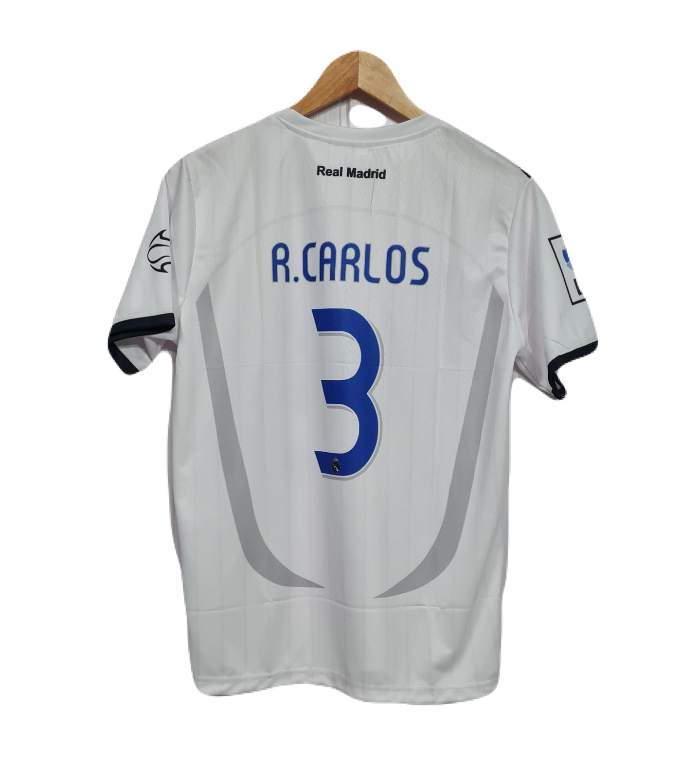 Real madrid Roberto carlos vintage half sleeve P19 - ms retro store