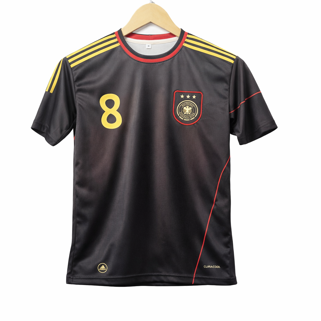 Germany 2010 Away kit ozil Half sleeve - P566 Ms Retro Store