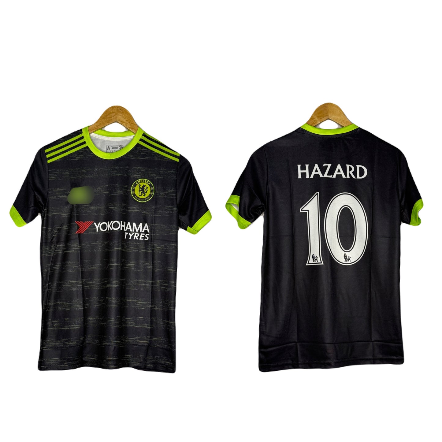 Chelsea 2016-17 Away Kit Hazard Half Sleeve - P337 Ms Retro Store