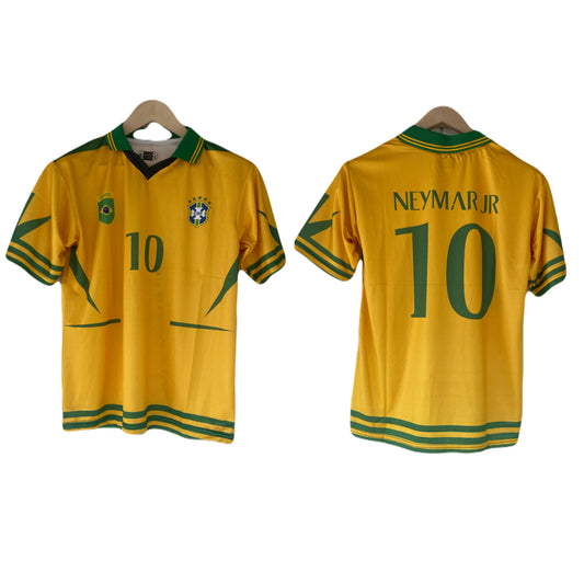 Neymar Brazil Five sleeve Collar Sublimation jersey- P2250