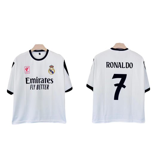 Real madrid legendary Edition Ronaldo Five Sleeve Sublimation - Ms Retro Store