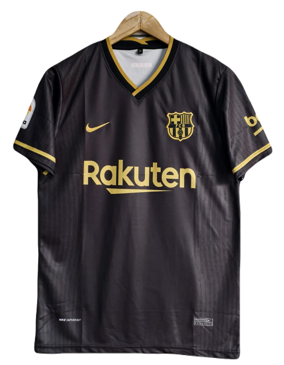 Barcelona 2020-21 Messi Half Sleeve Embroidery Jersey - P1416 Ms Retro Store