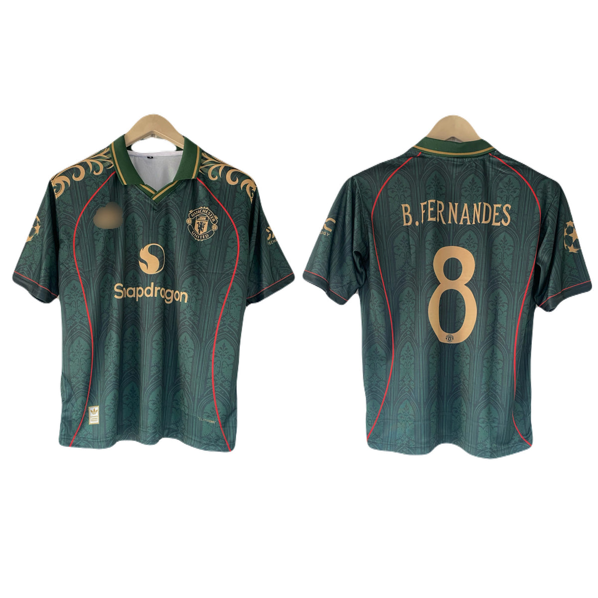 Bruno Fernandes Manchester United special kit  Five sleeve Collar Sublimation - P2542