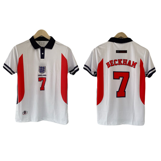 England 1998 Home kit Polo P349 - Ms Retro Store