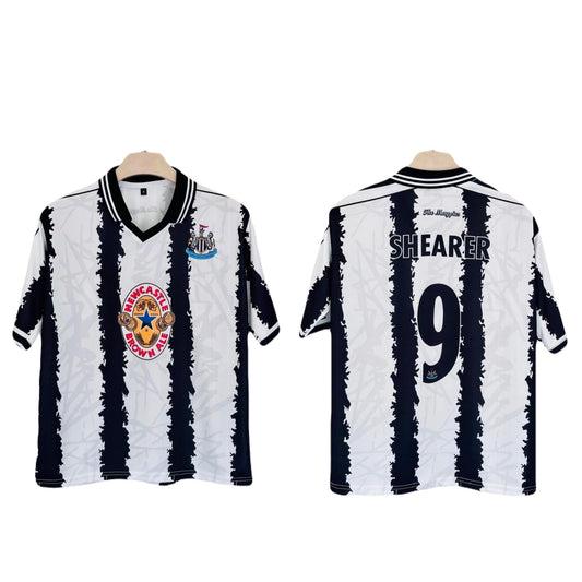 Newcastle 1995-96 Home Kit Shearer Five Sleeve - Ms Retro Store