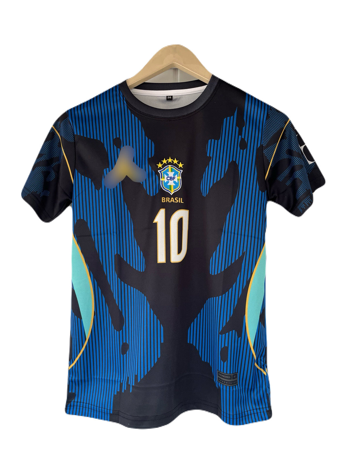 Neymar Brazil 2026 Away Half Sleeve embroidery Jersey -