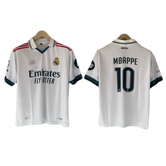 Mbappe Real Madrid Home 2026/27 Collar Five Sleeve Embroidery Jersey - P2479